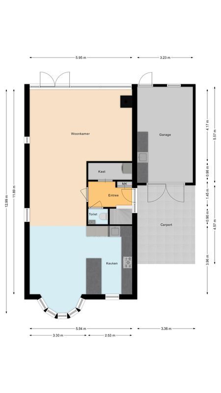 Joke Smitstraat 5 Floorplan Blur 0