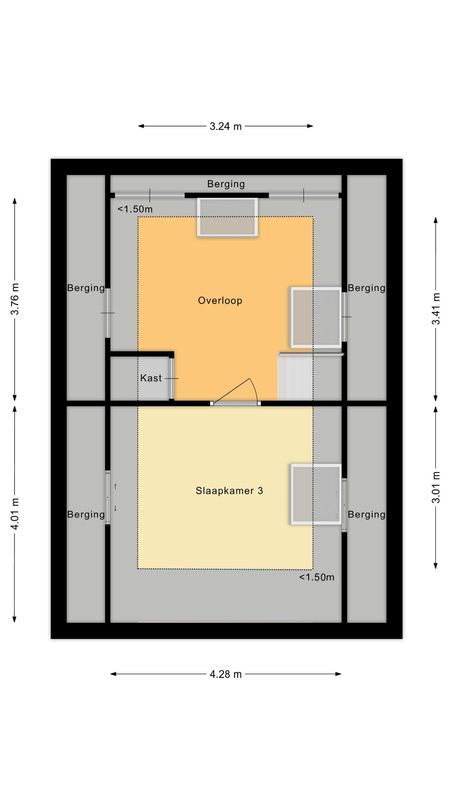 Joke Smitstraat 5 Floorplan Blur 3