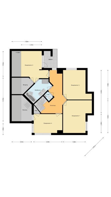 Oude Baan 15 - A Floorplan Blur 1