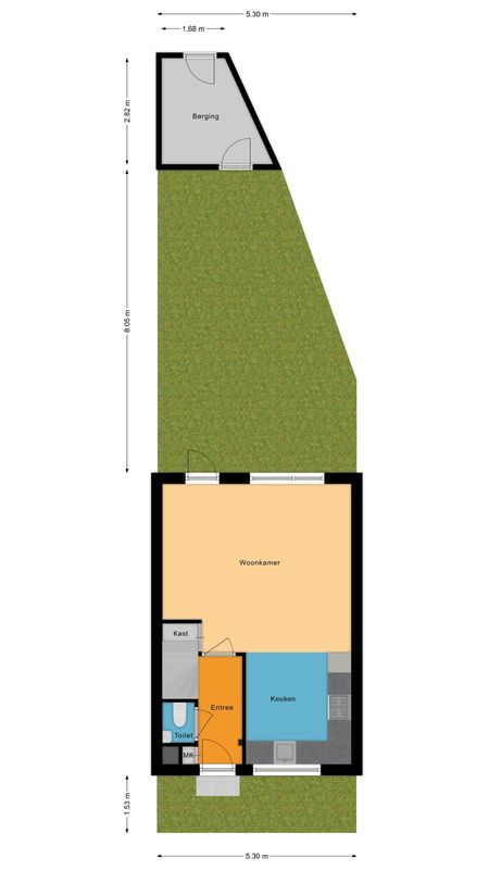 Paukenlaan 4 Floorplan Blur 2