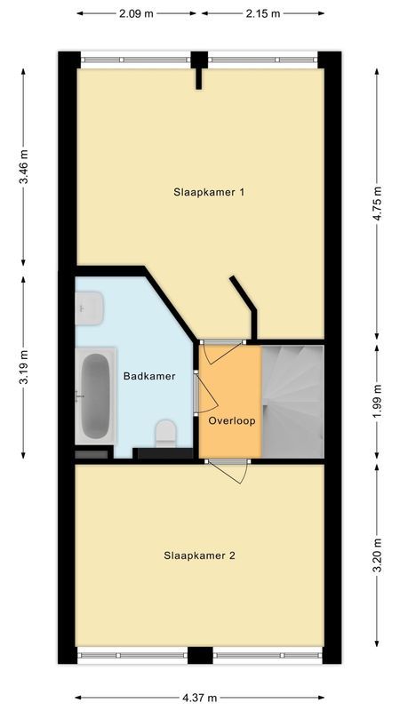 Giraffestraat 2 Floorplan Blur 2