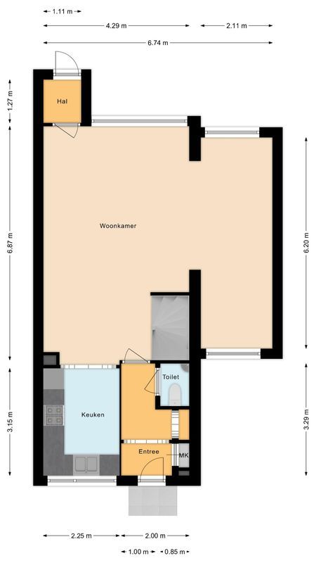 Giraffestraat 2 Floorplan Blur 1