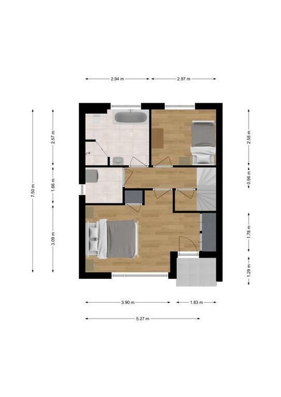 Doctor Schaepmanstraat 7 Floorplan Blur 1