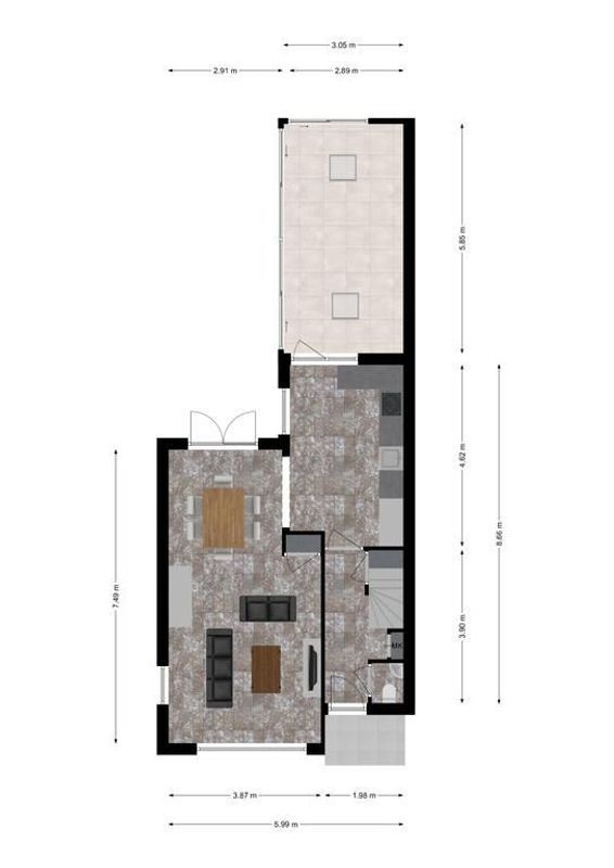 Doctor Schaepmanstraat 7 Floorplan Blur 0