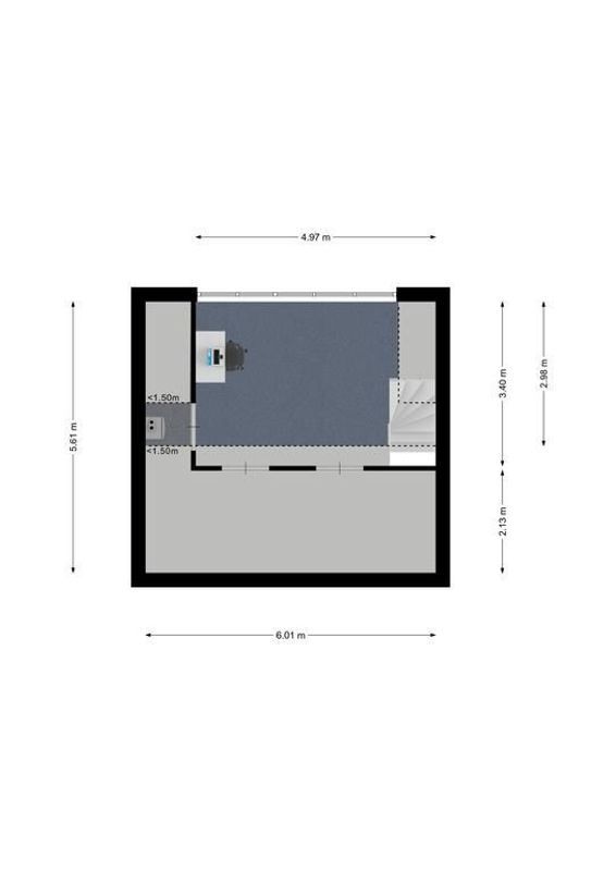 Doctor Schaepmanstraat 7 Floorplan Blur 2