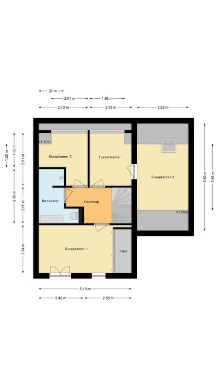 Mincerstraat 47 Floorplan Blur 1