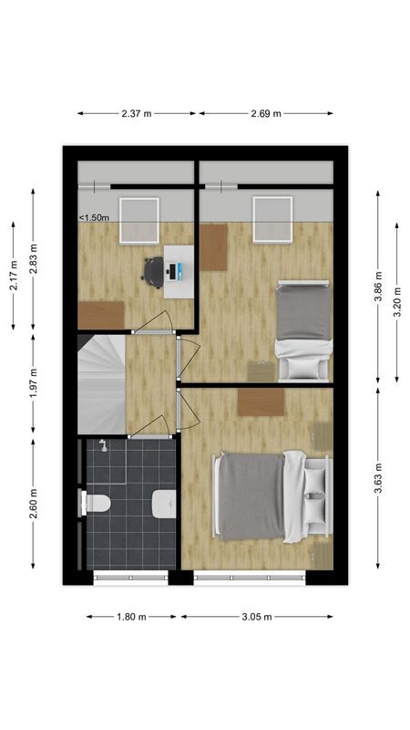 Grevenbichtstraat 40 Floorplan Blur 2