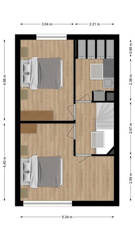 Veenendaalstraat 127 Floorplan Blur 1
