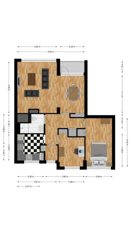 Huijsmansstraat 2 Floorplan Blur 0