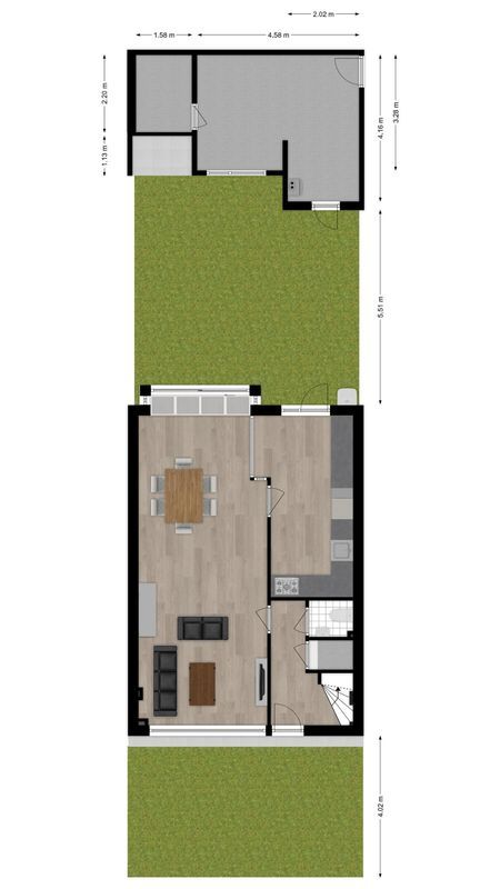 Postelse Hoeflaan 4 Floorplan Blur 2