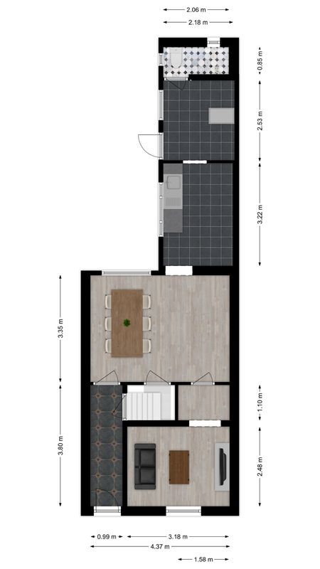 Zuid-Oosterstraat 15 Floorplan Blur 0