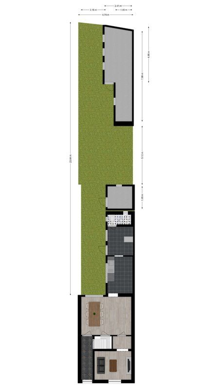Zuid-Oosterstraat 15 Floorplan Blur 2