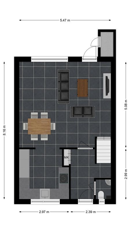 Boxmeerstraat 111 Floorplan Blur 0