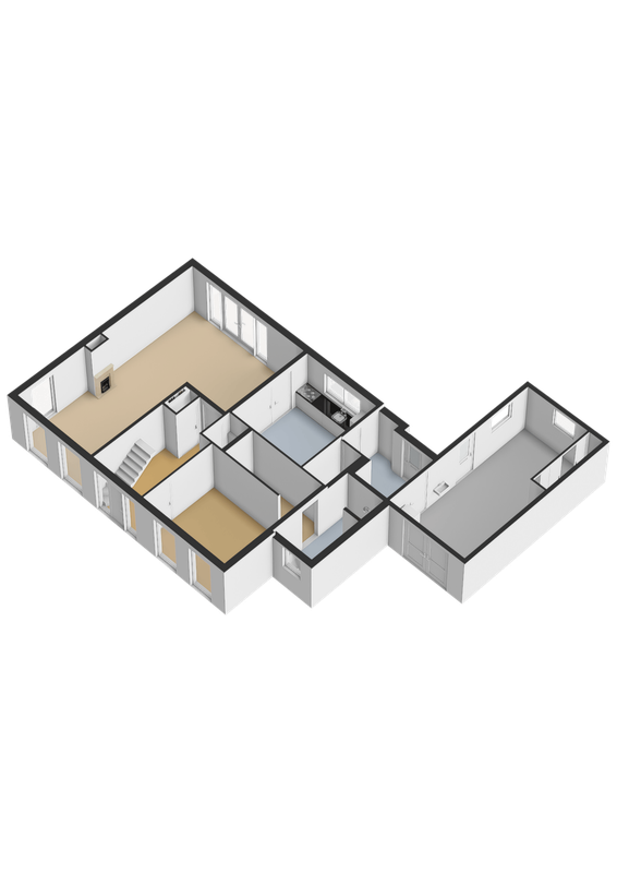 Lage Daalakker 8 Floorplan Blur 2