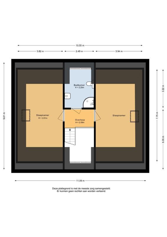 Lage Daalakker 8 Floorplan Blur 3