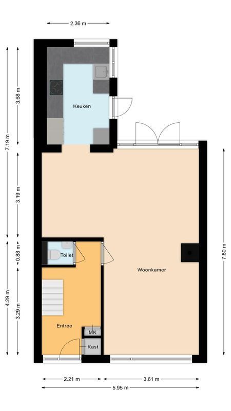 Talmastraat 11 Floorplan Blur 1