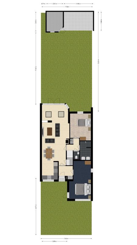 Mr. Sprenger van Eykstraat 2 - a Floorplan Blur 2