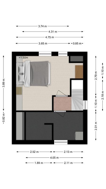 Mr. Sprenger van Eykstraat 2 - a Floorplan Blur 1