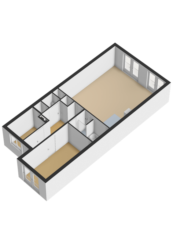 Menno van Coehoornstraat 9 Floorplan Blur 3