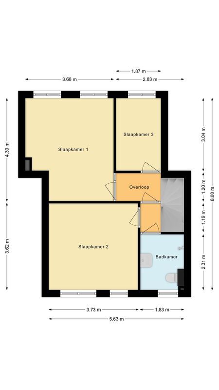 Leibeemd 54 Floorplan Blur 1
