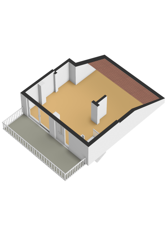 Oude Vest 6 - D4 Floorplan Blur 3