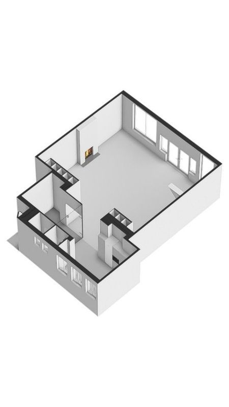 Overakkerstraat 204 Floorplan Blur 2