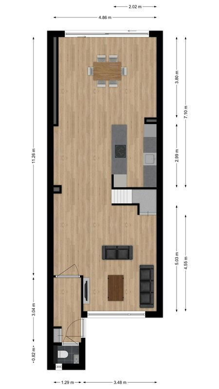 Vlettevaart 18 Floorplan Blur 1