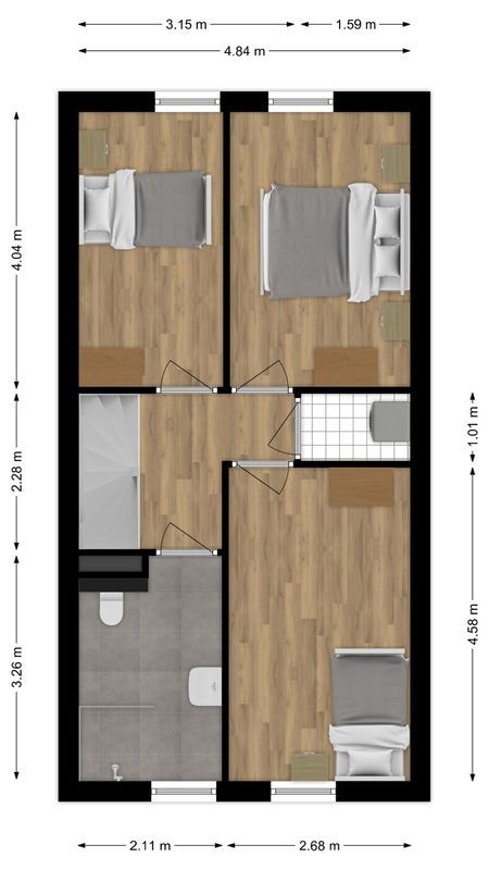 Waardenburgstraat 88 Floorplan Blur 1