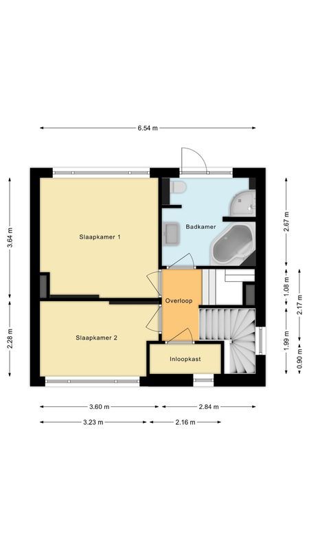 Veenstraat 26 Floorplan Blur 1