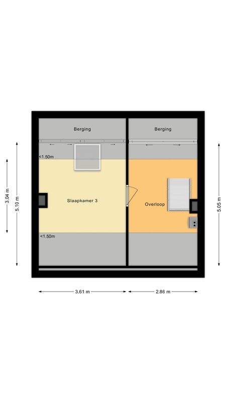 Veenstraat 26 Floorplan Blur 3