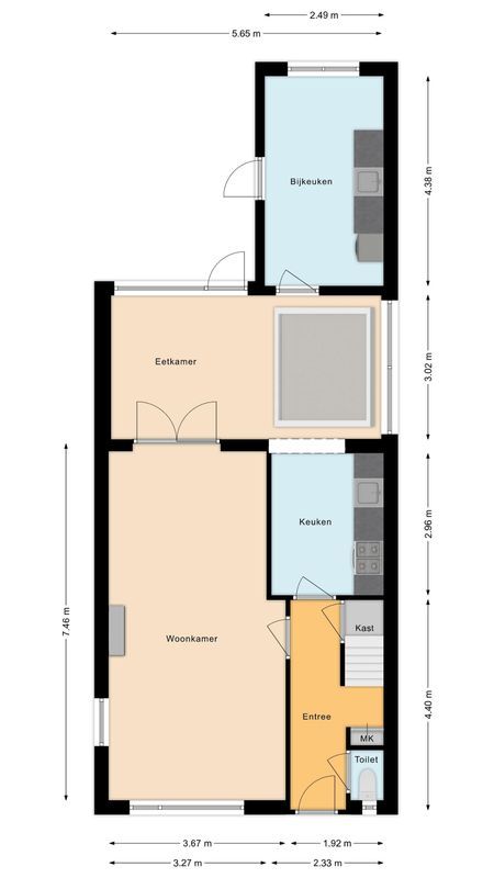 Meierstraat 1 Floorplan Blur 0
