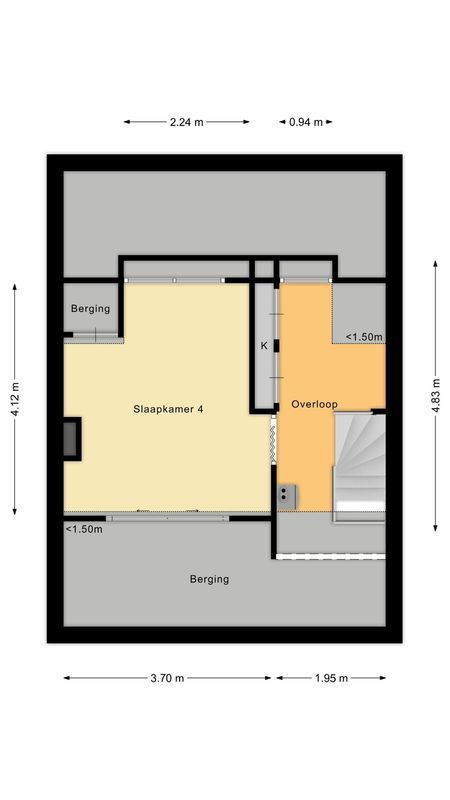 Meierstraat 1 Floorplan Blur 2