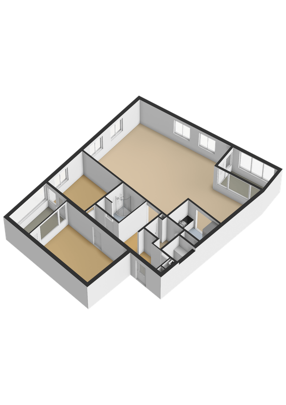 J.F. Kennedylaan 4 - A Floorplan Blur 1