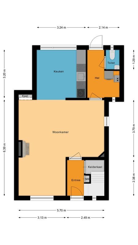 Oude Baan 76 Floorplan Blur 0