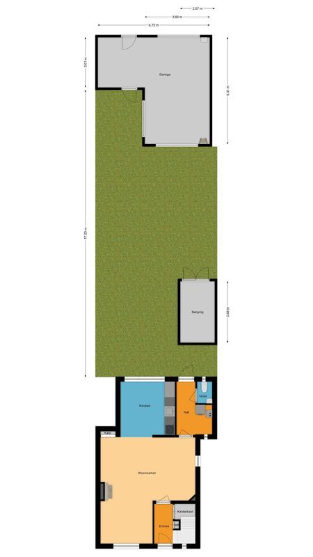 Oude Baan 76 Floorplan Blur 2