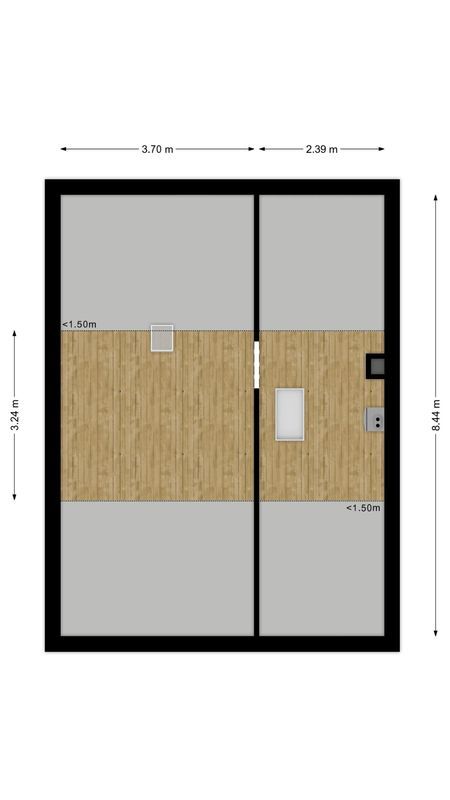 Lucas van Leijdenstraat 6 Floorplan Blur 2