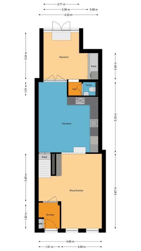 Zandheuvel 107 Floorplan Blur 0