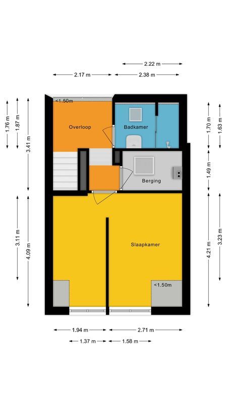 Zandheuvel 107 Floorplan Blur 1