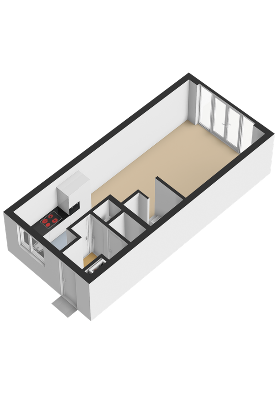Hudsonstraat 31 Floorplan Blur 2