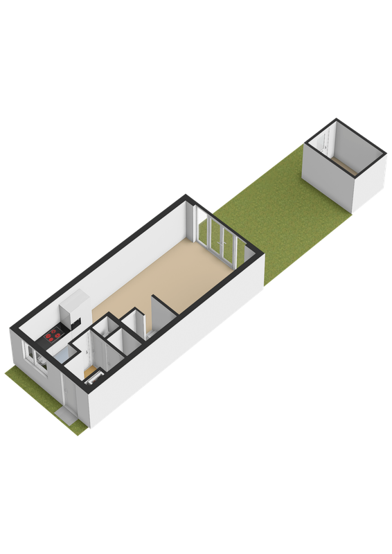 Hudsonstraat 31 Floorplan Blur 12