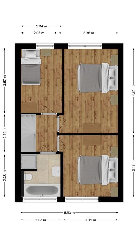 Distelbergstraat 20 Floorplan Blur 1