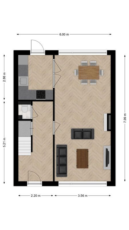 Europalaan 104 Floorplan Blur 0