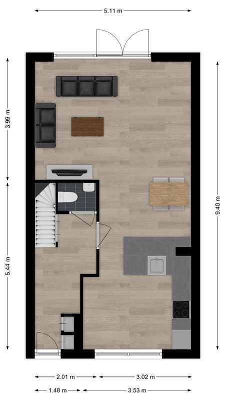 Megenstraat 67 Floorplan Blur 0