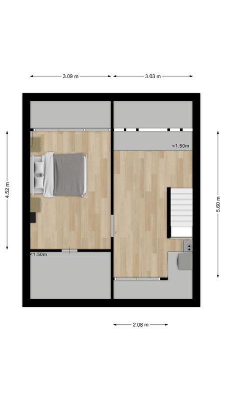 Eikstraat 47 Floorplan Blur 3