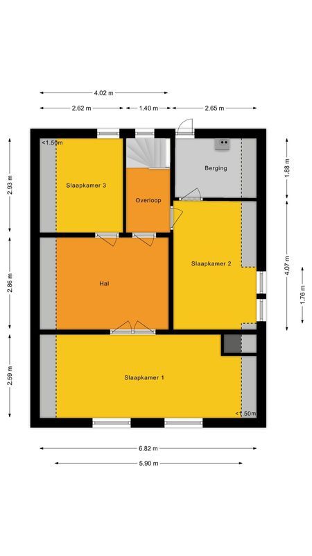 Gerardus Majellastraat 2 - B Floorplan Blur 1