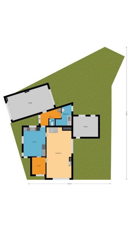 Gerardus Majellastraat 2 - B Floorplan Blur 2