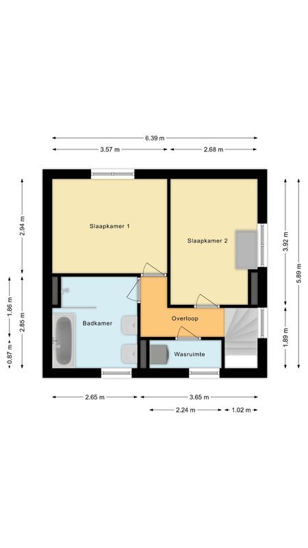 Wethouder van den Wildenbergstraat 33 Floorplan Blur 2