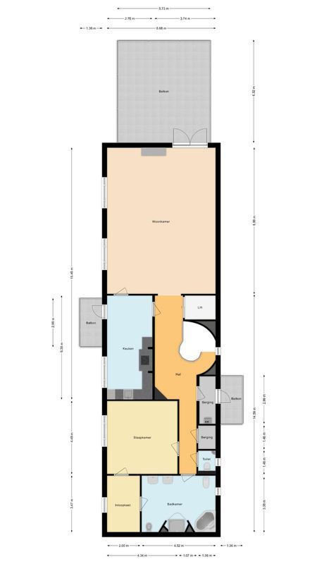 Aalstraat 1 Floorplan Blur 0