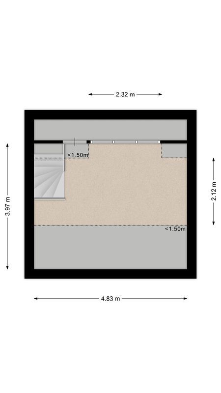 Putstraat 113 Floorplan Blur 2