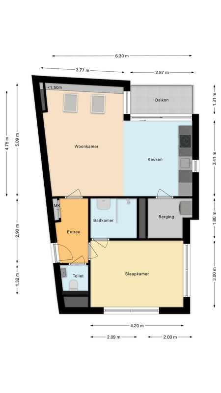 Nieuwendijk 5 Floorplan Blur 0